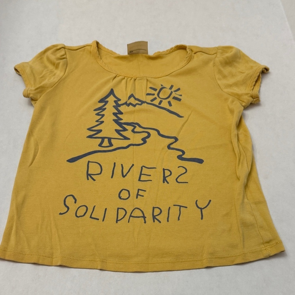 Hanna Andersson Mustard Graphic Tee